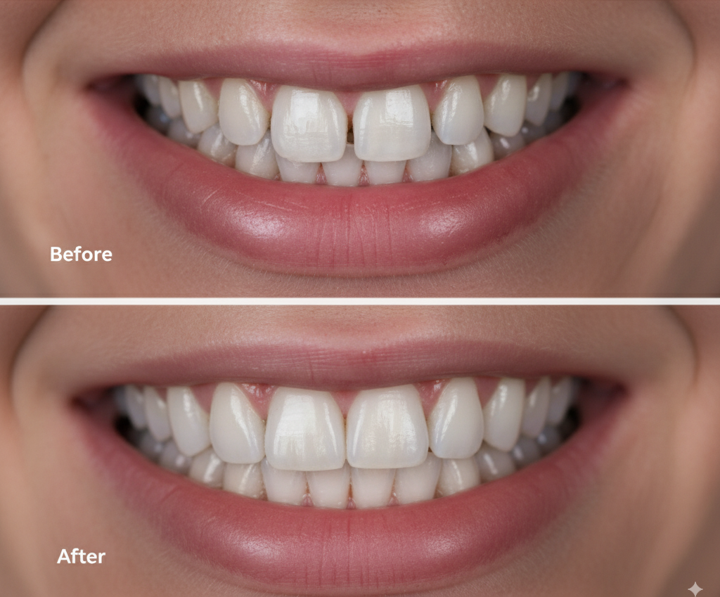 Tooth Filling Before and After Results